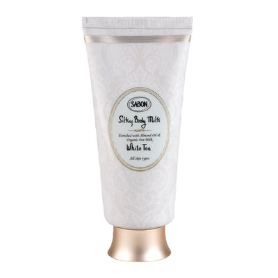 SABON Sữa Dưỡng Thể White Tea Silky Body Milk 200ml