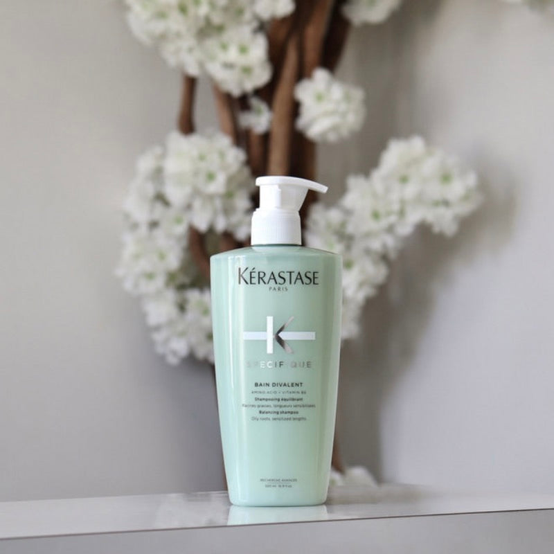 KERASTASE Dầu Gội Kiềm Dầu Và Cân Bằng Lượng Dầu Da Đầu Specifique Bain Divalent Shampoo 500ml