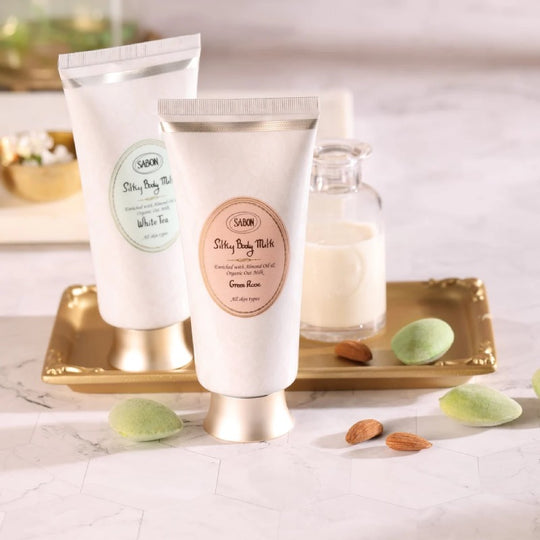 SABON 以色列 白茶絲滑身體乳管裝 200ml