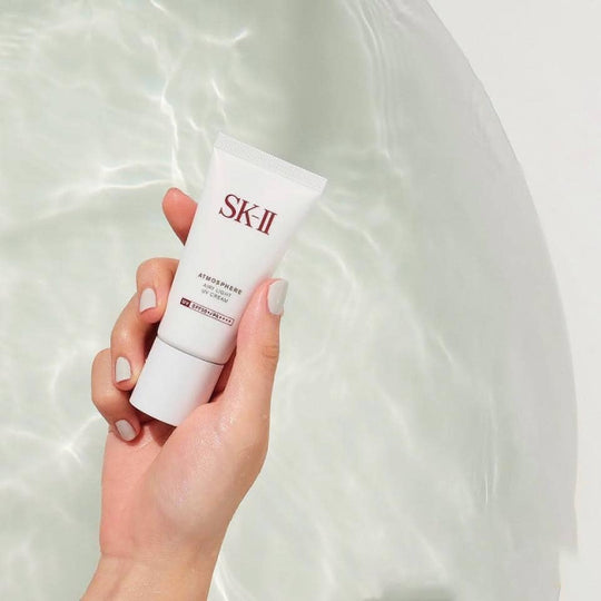 SK-II كريم آتموسفير إيري لايت للأشعة فوق البنفسجية بعامل حماية من الشمس 50+ PA++++، 30 جم