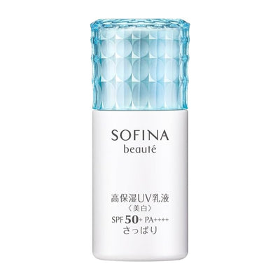 SOFINA Beaute High Moisturizing UV Cut Emulsion Whitening SPF 50 PA++++ (#Refreshing) 30ml