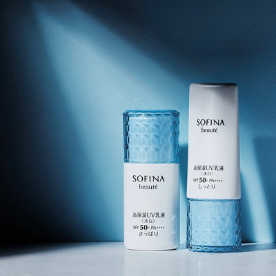 SOFINA Beaute Pemutih Emulsi Cut UV Pelembap Tinggi SPF 50 PA++++ (#Refreshing) 30ml