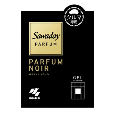 KOBAYASHI Sawaday Car Only Gel Lufterfrischer für Autos (#Parfum Noir) 110 g