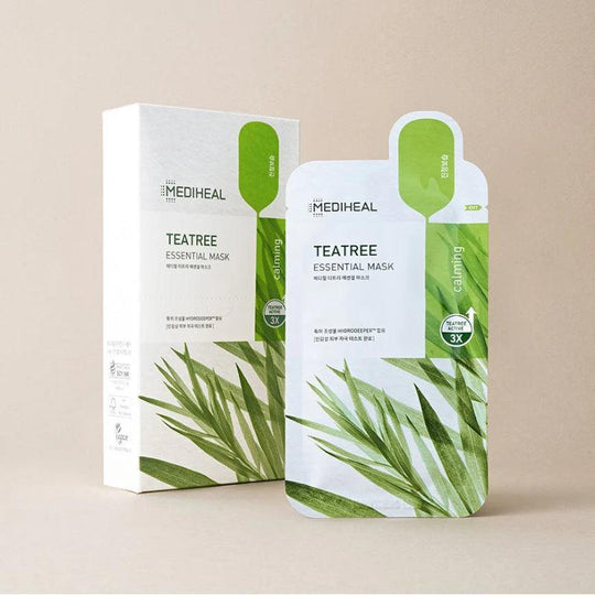 MEDIHEAL Tea Tree Essentieel Masker (Kalmerend) 24ml x 15st