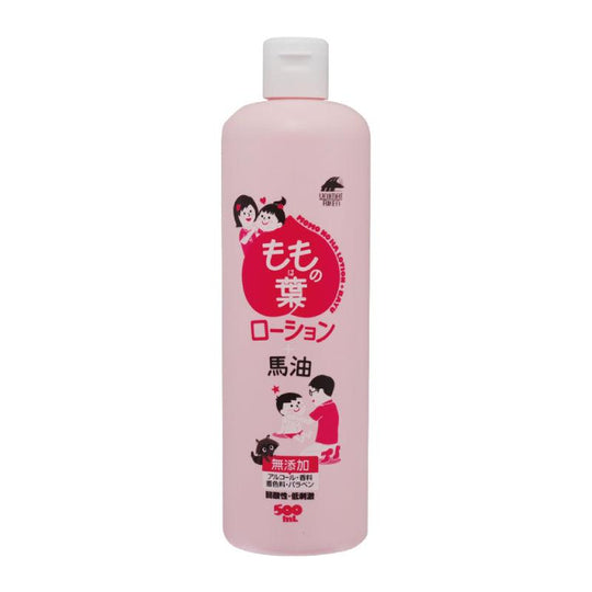 UNIMAT RIKEN Sữa Dưỡng Thể Peach Leaf Lotion And Horse Oil 500ml