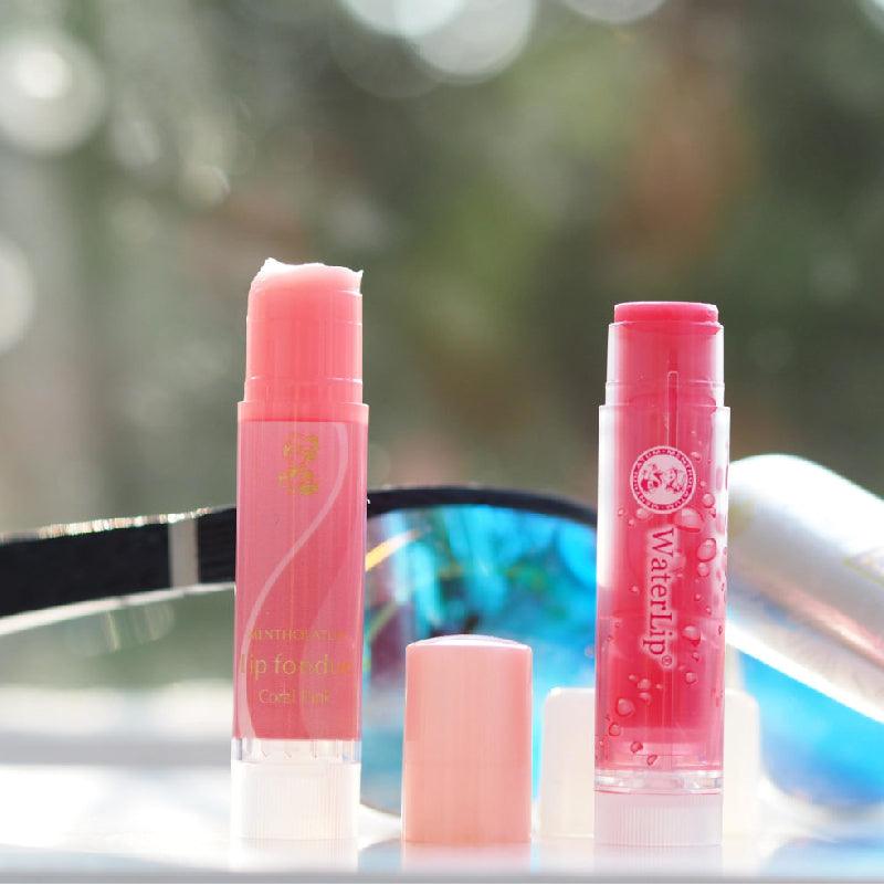 MENTHOLATUM Son Dưỡng Môi Màu Hồng San Hô Lip Fondue Coral Pink 4.2g