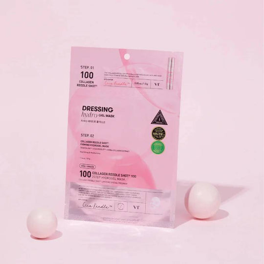 VT Cosmetics Mặt Nạ Dưỡng Da Reedle Shot 100 2Step Hydrogel Mask Set 33g x 5