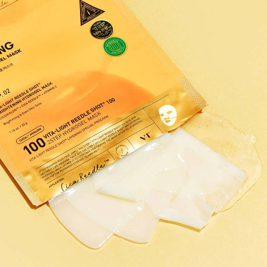 VT Cosmetics Mặt Nạ Dưỡng Da Reedle Shot 100 2Step Hydrogel Mask Set 33g x 5