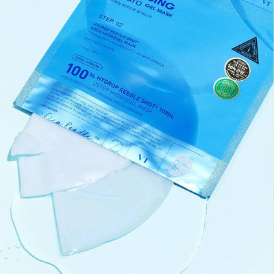 VT Cosmetics Mặt Nạ Dưỡng Da Reedle Shot 100 2Step Hydrogel Mask Set 33g x 5