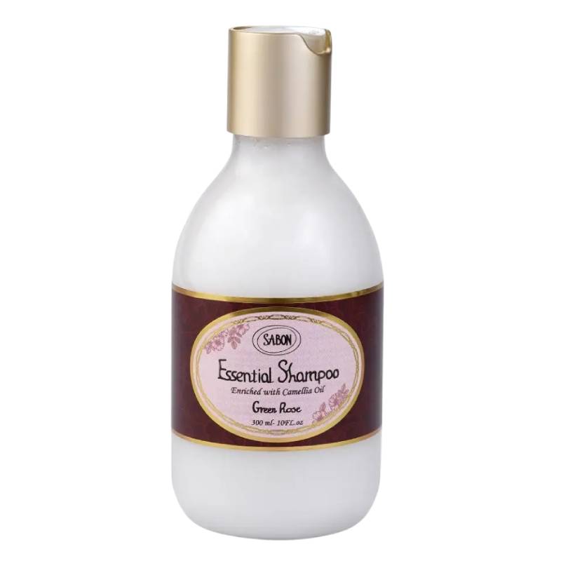 SABON Sampo Esensial Rambut Mawar Hijau 300ml