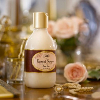 SABON Sampo Esensial Rambut Mawar Hijau 300ml