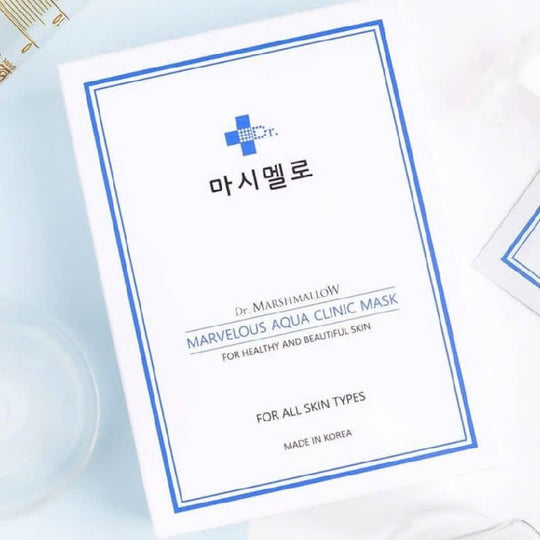 Dr. Marshmallow มาส์กมหัศจรรย์ อควา คลินิก แพ็ค 27 มล. x 10