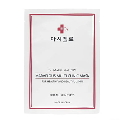 Dr. Marshmallow Mặt Nạ Cấp Ẩm Làm Dịu Và Làm Trắng Da Marvelous Multi Clinic Mask Pack 27ml x 10