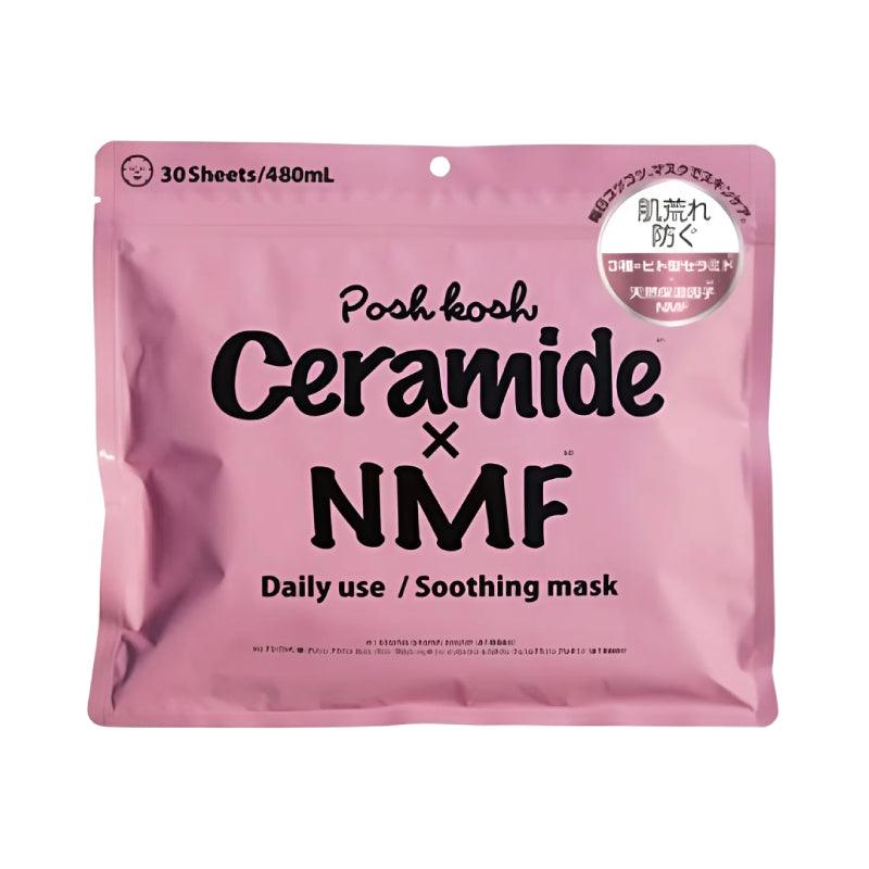 JAPAN GALS Pook Kosk Ceramide x NMF Verzachtend Masker 30st