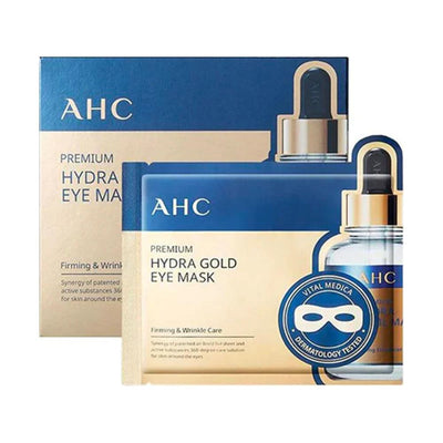 AHC Premium Hidra Gold Foil Máscara para Olhos Firme 5 unidades 