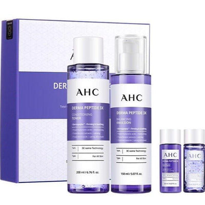 AHC 韩国 紫苏水乳 护肤用品 (4件套装)