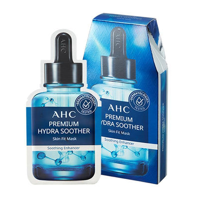 AHC Premium Hydra Soother Masque visage peau lisse 27 ml x 5