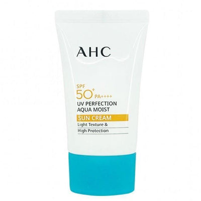 AHC Hàn Quốc Kem Chống Nắng UV Perfect Aqua Moist Sun Cream SPF50+ PA+++ 50ml