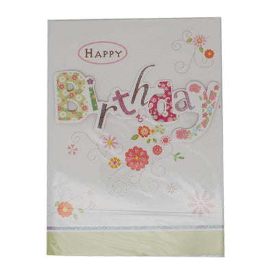 Cartão de Feliz Aniversário com Música (Flor) 1 unidade