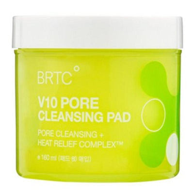 BRTC Bông Làm Sạch Lỗ Chân Lông V10 Pore Cleansing Pad 80 Miếng/160ml