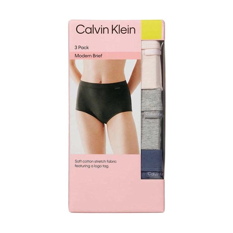 Calvin Klein Stay Cool Hip Brief 3-Pack Navy/Grey Hea
