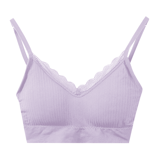 Comfortable Purple Lace Bralette 1pc – LMCHING Group Limited