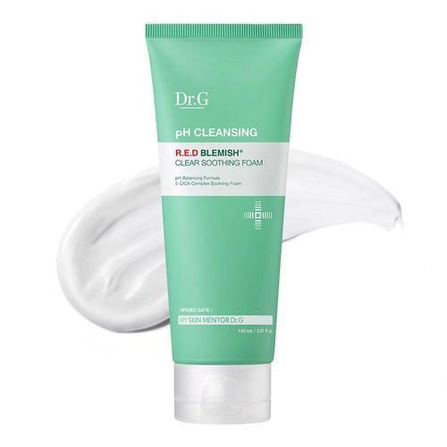 EXPIRED (26/10/2024) Dr.G pH Cleansing R.E.D Blemish Clear Soothing Foam 150ml