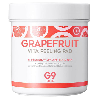G9SKIN Grapefruit Vita Tampon gommant 100 unités/200 g