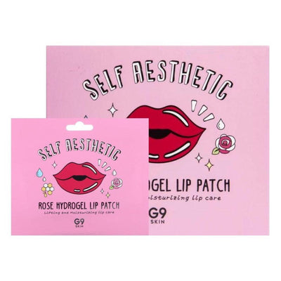 G9SKIN Self Aesthetic Parche de hidrogel para los labios con rosa 3g x 5