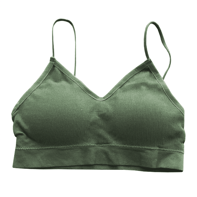 Green The Bralette Sports Bra (With Detachable Chest Pad) 1pc – LMCHING  Group Limited