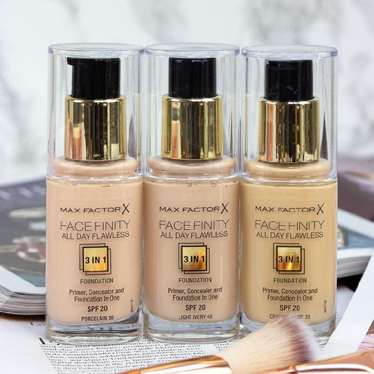 MAX FACTOR Facefinity All LMCHING 3 Foundation SPF Day 1 20 In (4 Group – Limited Col Flawless