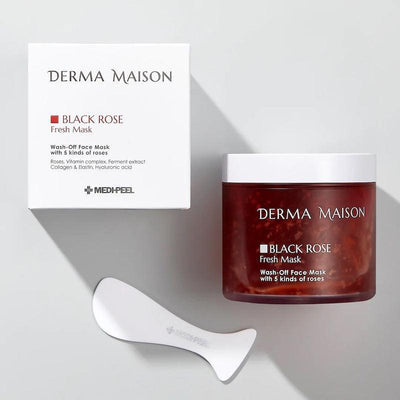 MEDIPEEL Derma Maison Black Rose Fresh Mask 230g - LMCHING Group Limited