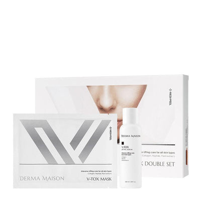 MEDIPEEL 韓國 Derma Maison V-Tox 護膚套裝(面膜 1.6g x 10片 + 精華 100ml)