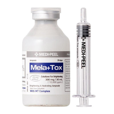 Medipeel مجموعة أمبولات ميلا بلس توكس لتفتيح البشرة وترطيبها (2 عناصر)