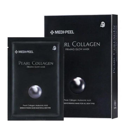 Medipeel Pearl Collagen Mascarilla reafirmante iluminadora 25ml x 10