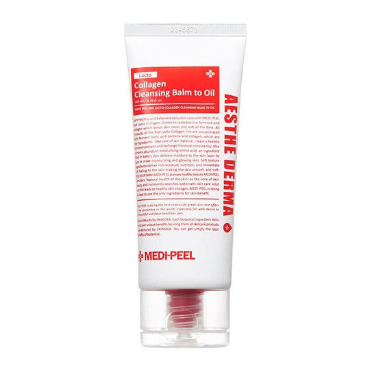 MEDIPEEL Red Lacto Collagen Cleansing Balm To Oil 100ml - LMCHING Group Limited