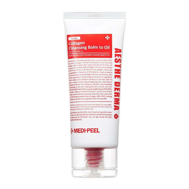 MEDIPEEL Red Lacto Collagen Cleansing Balm To Oil 100ml - LMCHING Group Limited