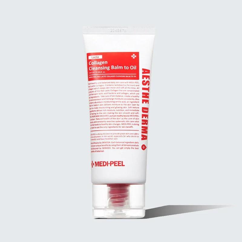 MEDIPEEL Red Lacto Collagen Cleansing Balm To Oil 100ml - LMCHING Group Limited