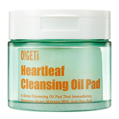O!GETi Bông Tẩy Trang Heartleaf Cleansing Oil Pad 50 Miếng/150ml