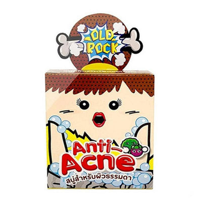 Old Rock Anti-Acne Bar Seife (für normale Haut) 40g