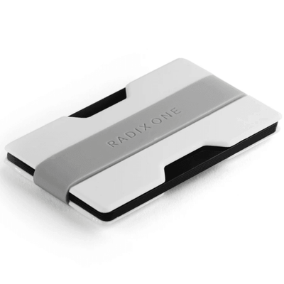Radix 美国 极简主义 4mm纤薄轻巧卡套钱包 (白色) 1个