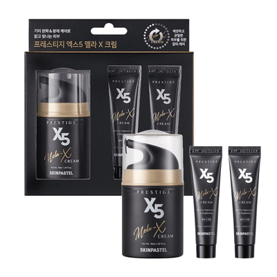 Skinpastel X5 Conjunto Mela X Cream 50ml + 10ml x 2
