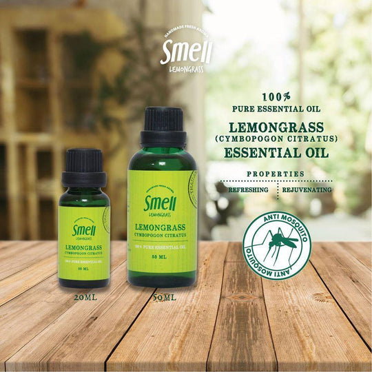 Smell Lemongrass 天然有機手工舒緩壓力香薰精油(檸檬香茅味) – LMCHING Group Limited
