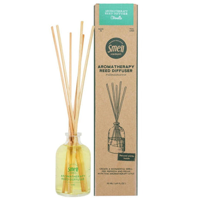 Smell Lemongrass  50mlАроматерапевтический отпугиватель комаров ручной работы Reed Diffuser (Citronella)