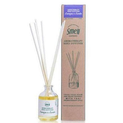 Smell Lemongrass Ароматерапевтический тростниковый диффузор ручной работы (лемонграсс и лаванда) для отпугивания комаров 50ml
