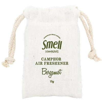 Smell Lemongrass Камфорный освежитель воздуха/репеллент от комаров ручной работы (Бергамот) Мини размер  15g