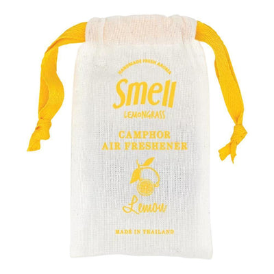 Smell Lemongrass हैंडमेड कैम्फर एयर फ्रेशनर/मॉस्क्वीटो रेपेलेंट (लेमन) 30 ग्राम