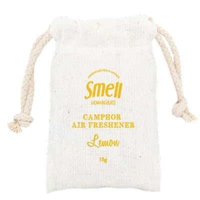 Smell Lemongrass Deodorante per ambienti / repellente antizanzare fatto a mano con canfora (limone) mini 15g