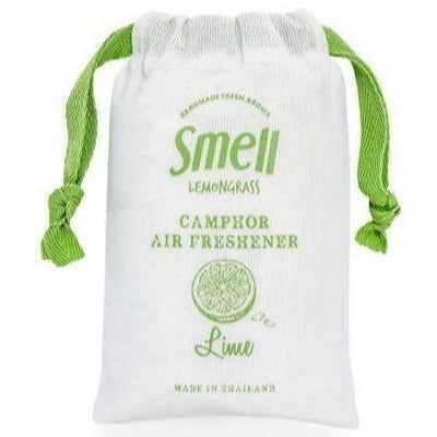 Smell Lemongrass हैंडमेड कैम्फर एयर फ्रेशनर/मॉस्क्वीटो रेपेलेंट (लाइम) 30 ग्राम