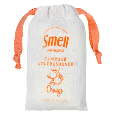 Smell Lemongrass ambientador de bolsitas/repelente de mosquitos hecho a mano con alcanfor (naranja) 30g